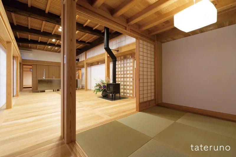古遊工房の35坪の家の和室の写真