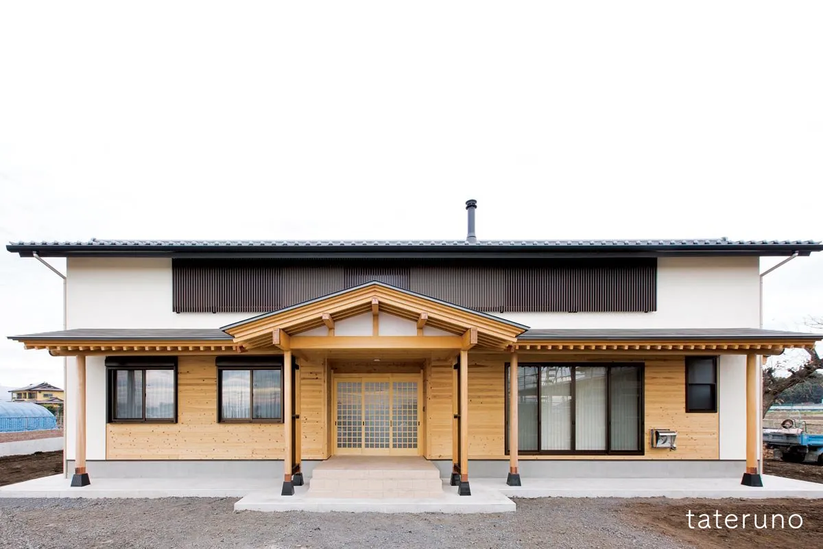 2階建てのような平屋