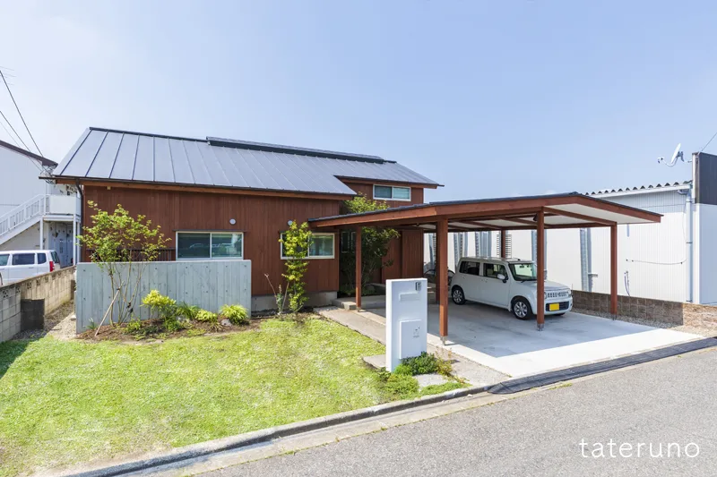 自然と共存する平屋 OMソーラーで快適性も抜群