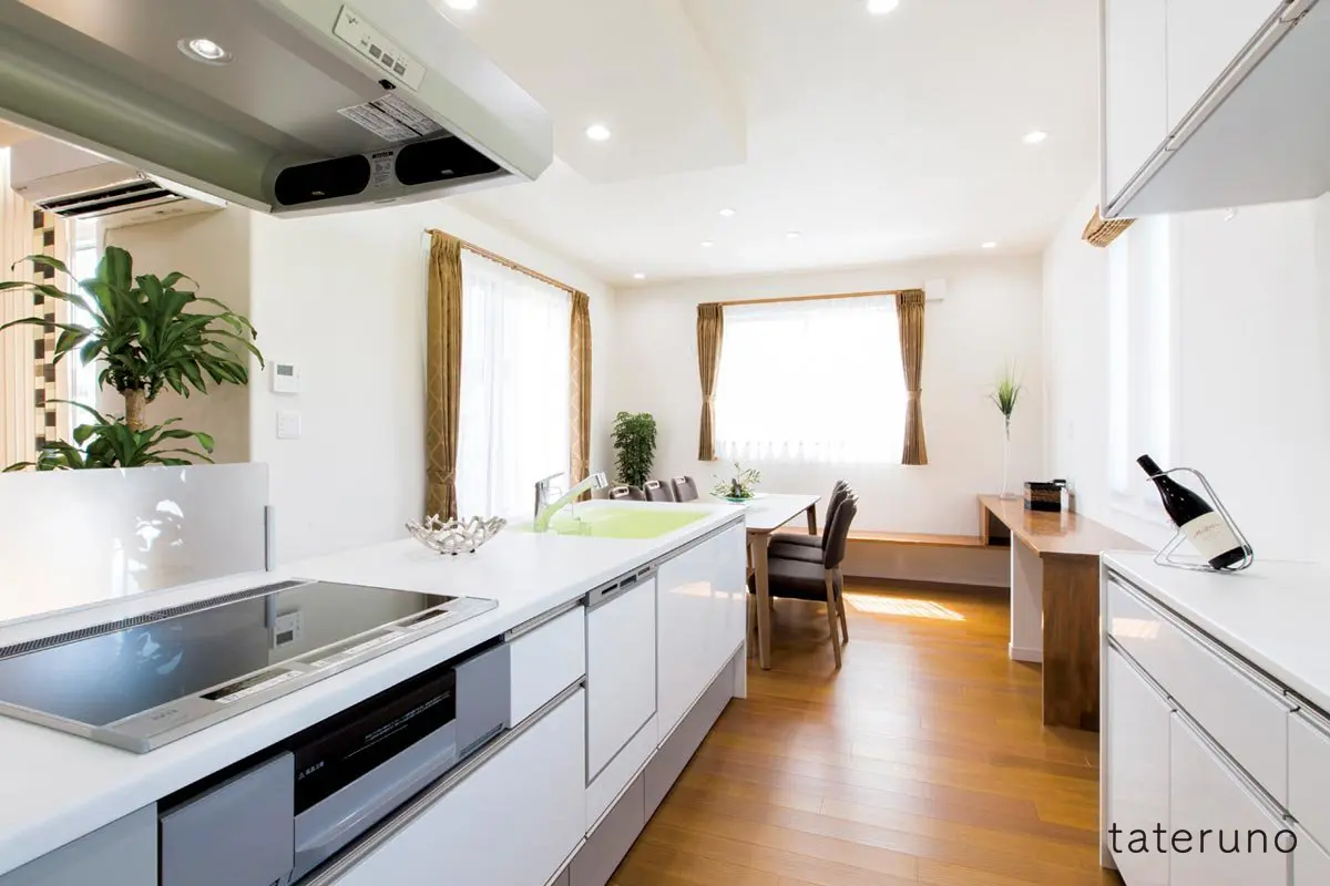 実例3_シンプルモダン-キッチン