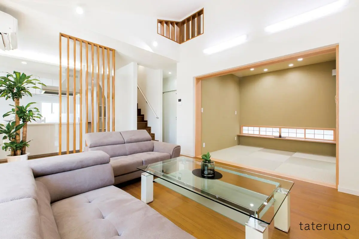 実例3_シンプルモダン-リビング