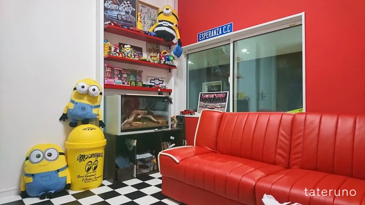 実例1_サーファーズハウス-趣味部屋