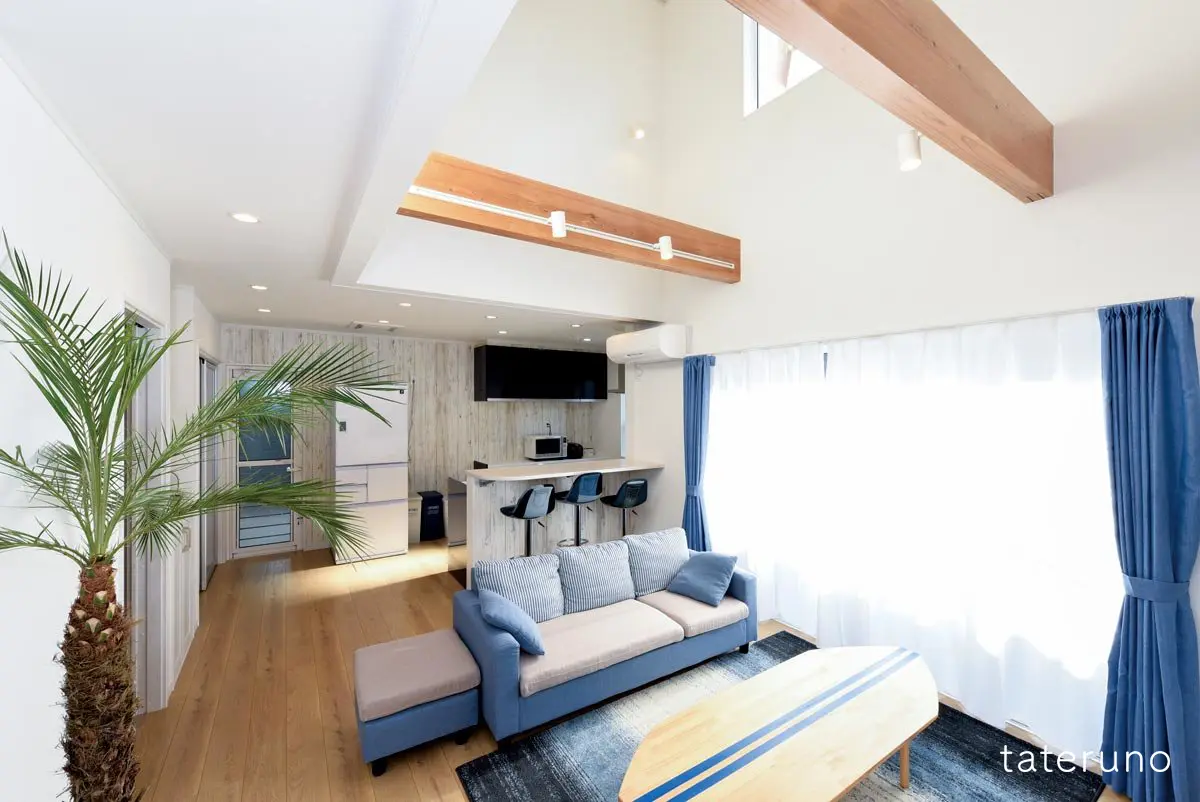 3LDKの実例のリビングの写真