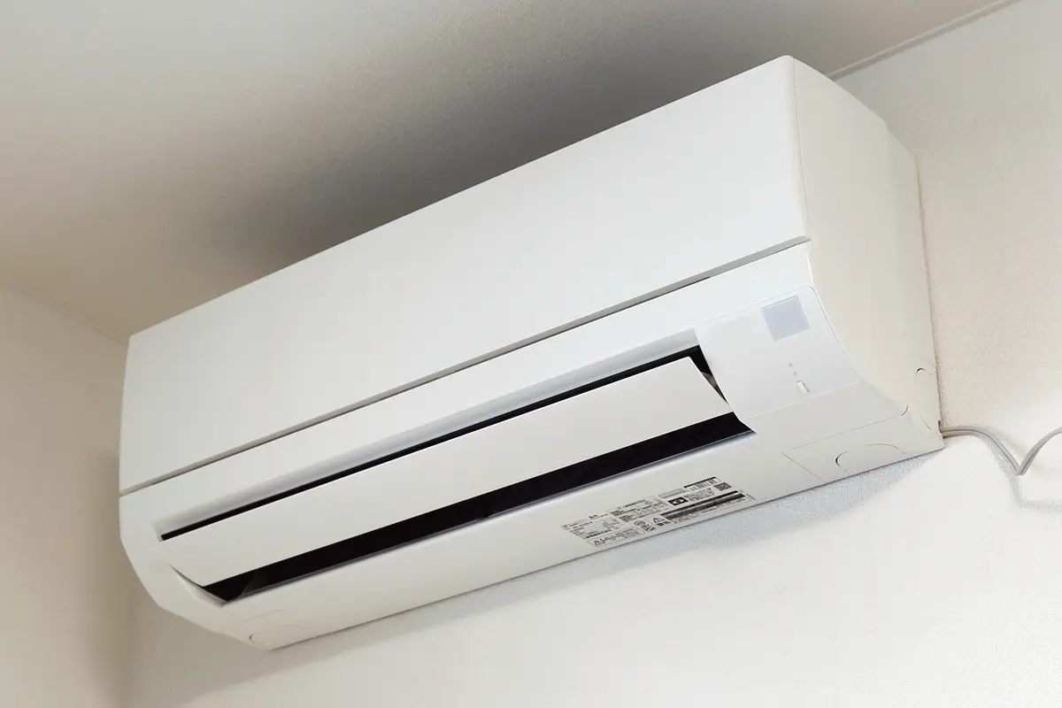 壁掛けタイプのエアコン