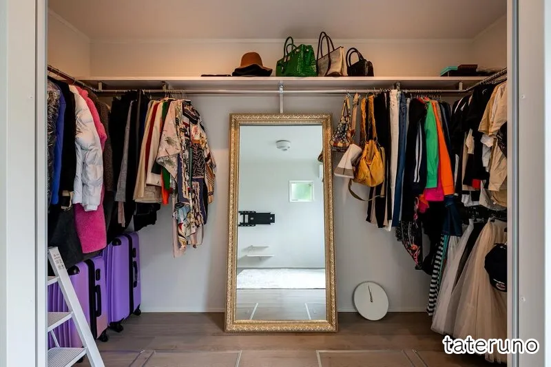 杉内建設の35坪の家の収納の写真