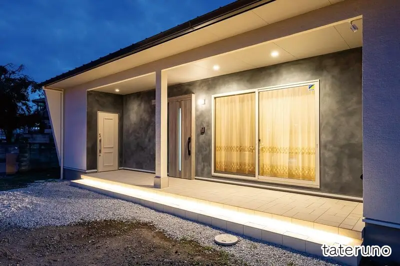 杉内建設の35坪の家の外観の写真