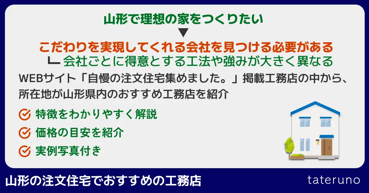 山形の注文住宅でおすすめの工務店11選を紹介する章のアイキャッチ画像